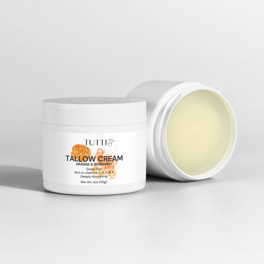 Tallow Cream Orange & Bergamot