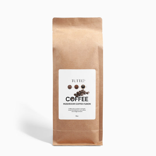 Mushroom Coffee Fusion - Lion’s Mane & Chaga 16oz